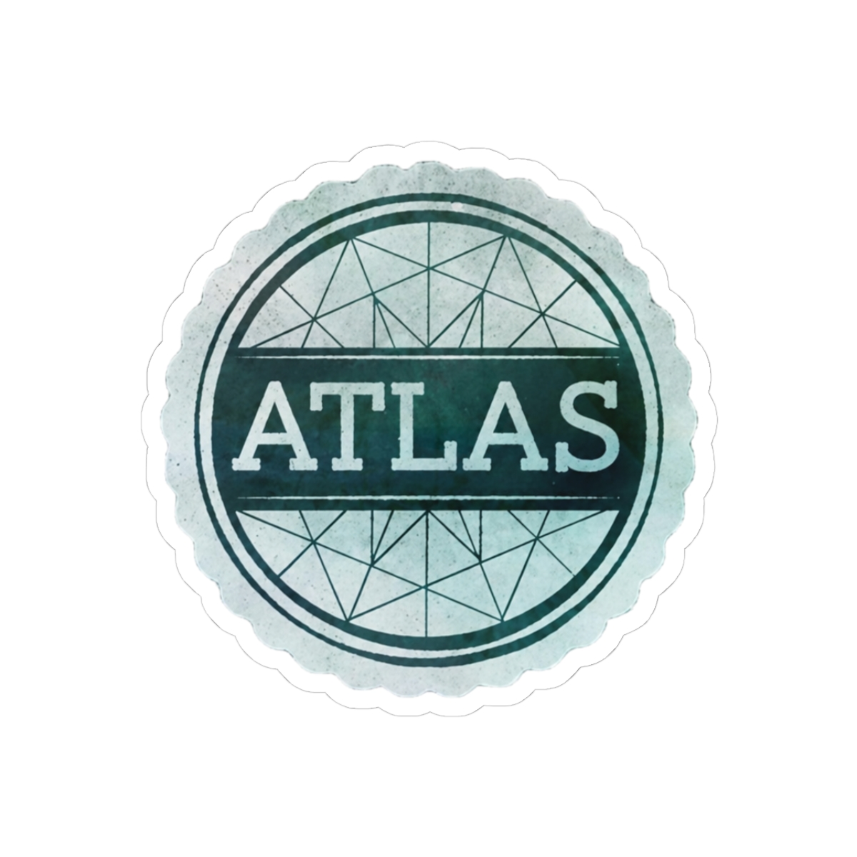 Sleeping At Last Atlas Album Logo Ethereal Indie Music Sticker - Official stickers merchandise