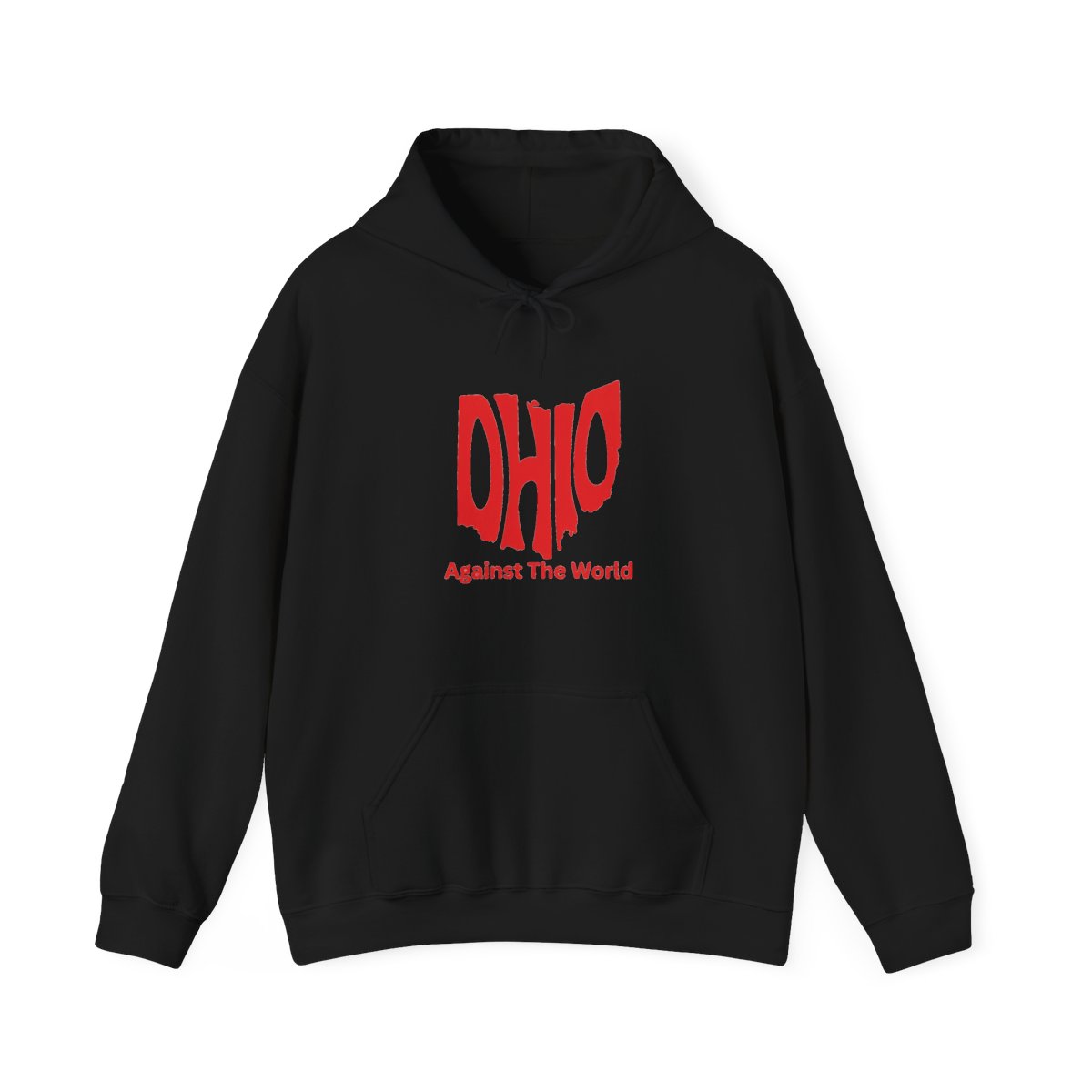 Ohio Vs The World Bold Pride Hoodie - Buckeye State Warrior Gear - Official hoodies merchandise