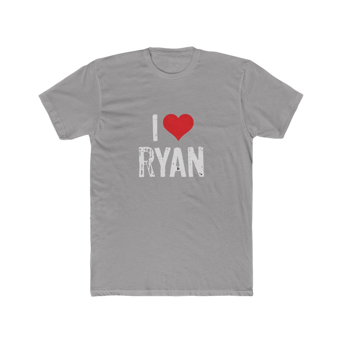 I Love Ryan Playful Heart Graphic T-Shirt - Official t-shirts merchandise