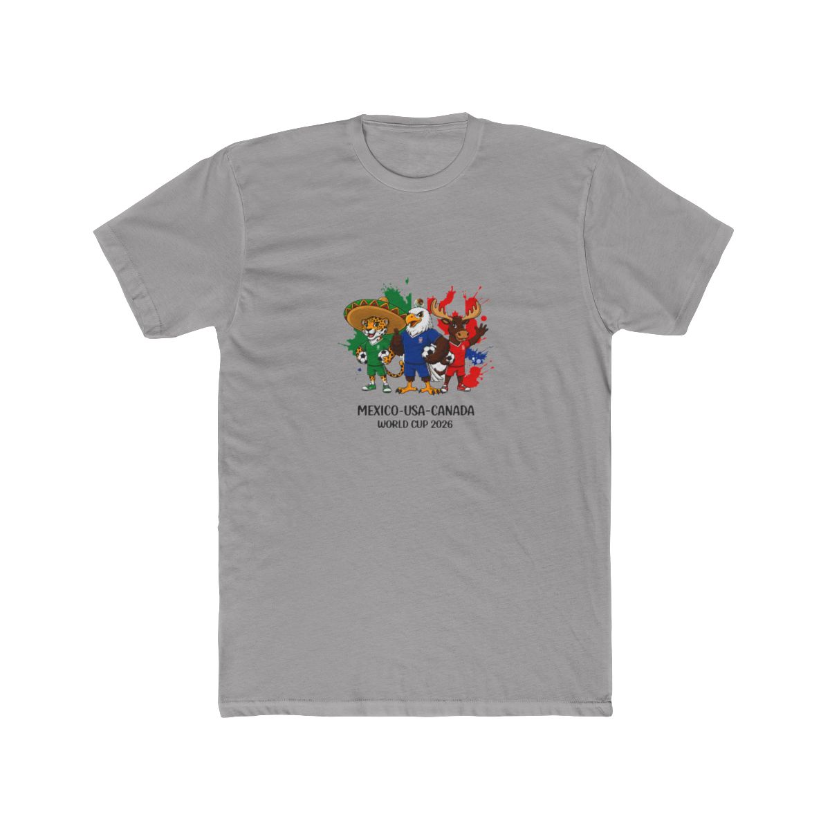 World Cup 2026 Mexico USA Canada Sport Fan T Shirt - Official t-shirts merchandise